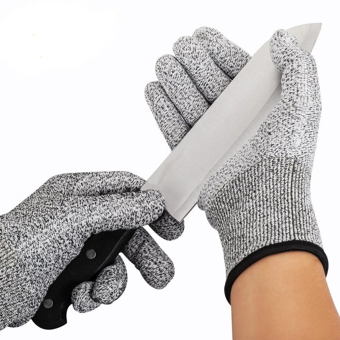 Digital Shoppy Rubber - dipped gloves against stabbing and cutting, Large