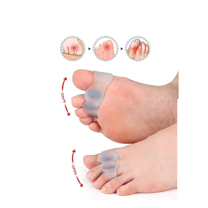 Digital Shoppy Silicone Toe Separator for Bunion Correction & Hallux ...