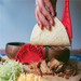 Taco toaster with timer dial set to 2 minutes