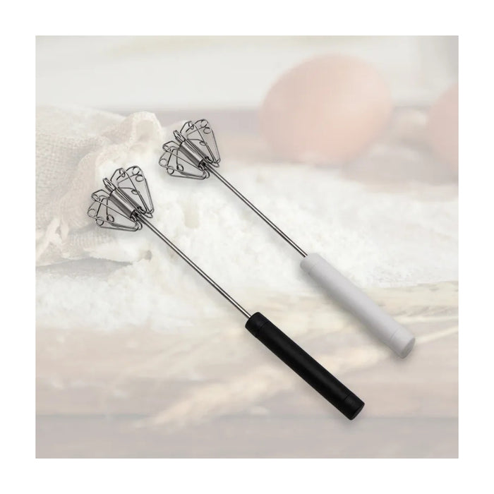 Digital Shoppy Stainless Steel Semi-automatic Whisk 10 Inch