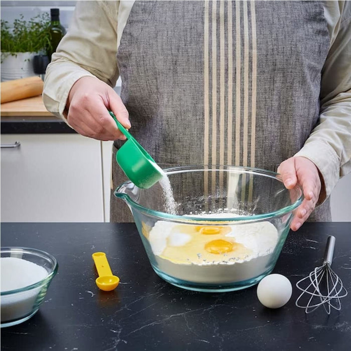 IKEA UPPFYLLD 6-Piece Set - Ice Cream Scoop, Measuring Cups & Prep Bowls