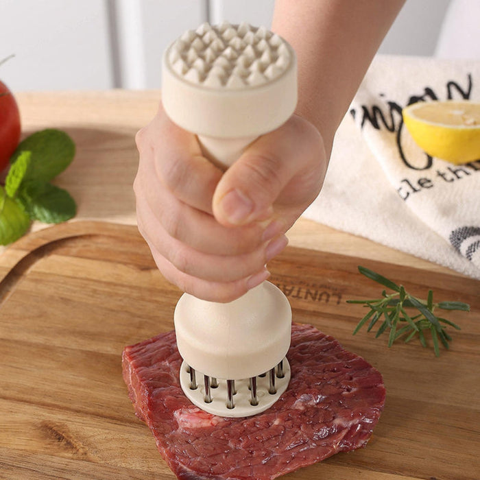 Digital Shoppy  Durable Meat Hammer for Chicken Legs Wings Steak Barbecue Enhanced Taste with Pine Needles Kitchen Tools