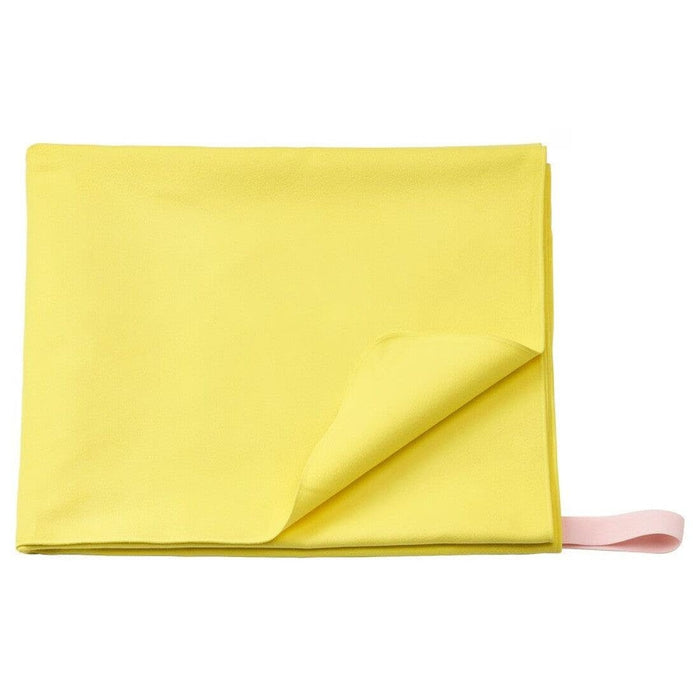 IKEA DAJLIEN Hand Towel Yellow 30x50 cm 2 Pack with DAJLIEN Bath Towel Yellow 70x140 cm