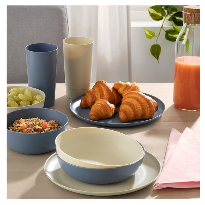 IKEA VITABBORRE Glass, plastic 700 ml (Pack-2)