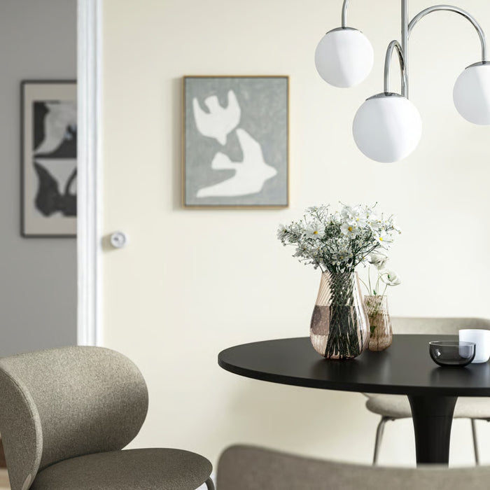 IKEA PÅSKÖTRÄD Vase, glass/light brown