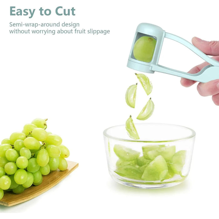 Digital Shoppy Fruit Slicer – Lake Blue Grape & Tomato Cutter Aid