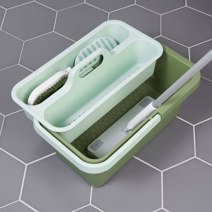 IKEA PEPPRIG Cleaning Set: Complete Mop System with Bucket & Tools