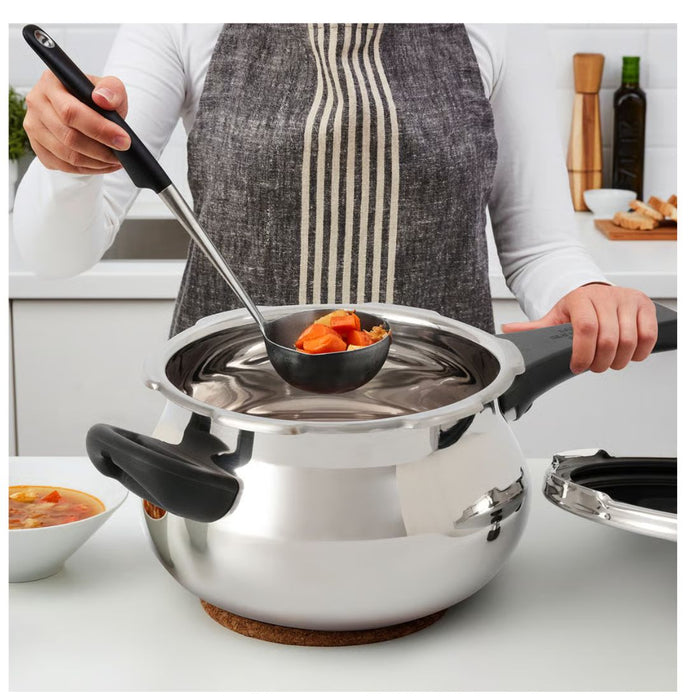 IKEA ARVFÄLTMAL Pressure cooker, stainless steel, 3 l (3.2 qt)