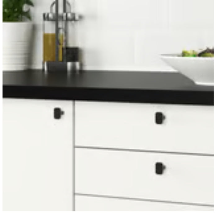 IKEA HACKÅS Knob, anthracite, 15 mm (9/16 ")