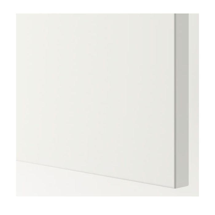 White cabinet on a white background