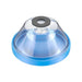 Drill dust cover in blue with transparent shield—designed to contain debris during wall drilling; circular dome shape with central opening for drill bit, promoting a cleaner workspace – 1600006963727 13240327.
