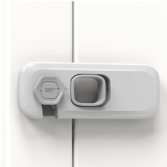 Digital Shoppy Baby Safety Plastic Cabinet Door Drawer Lock Safety Locks for Doors Baby Safety Lock Anti-pinch Child