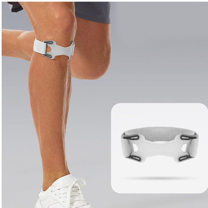 Digital Shoppy Awaken Your Feet Knee Strap Sports Compression Silicone Knee Brace for Hiking Running Basketball Camping Fitness Adjustable