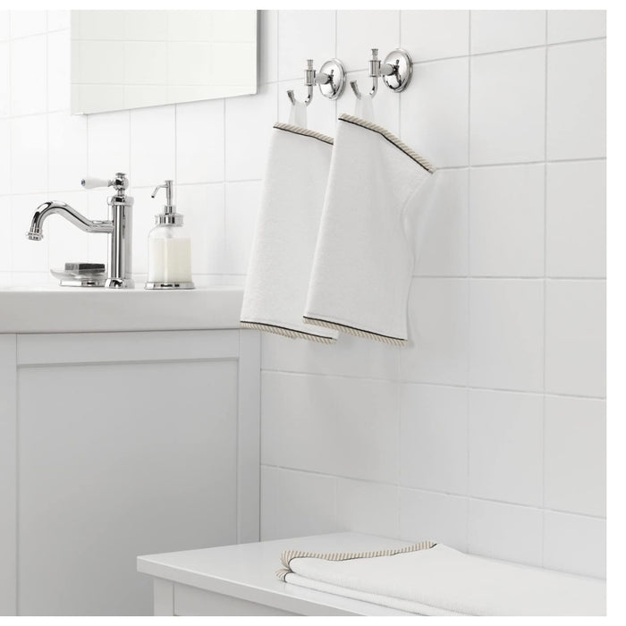 IKEA ÄNGSKORN Pillow Protector 50x80 cm with Washcloth,White, 30x30 cm