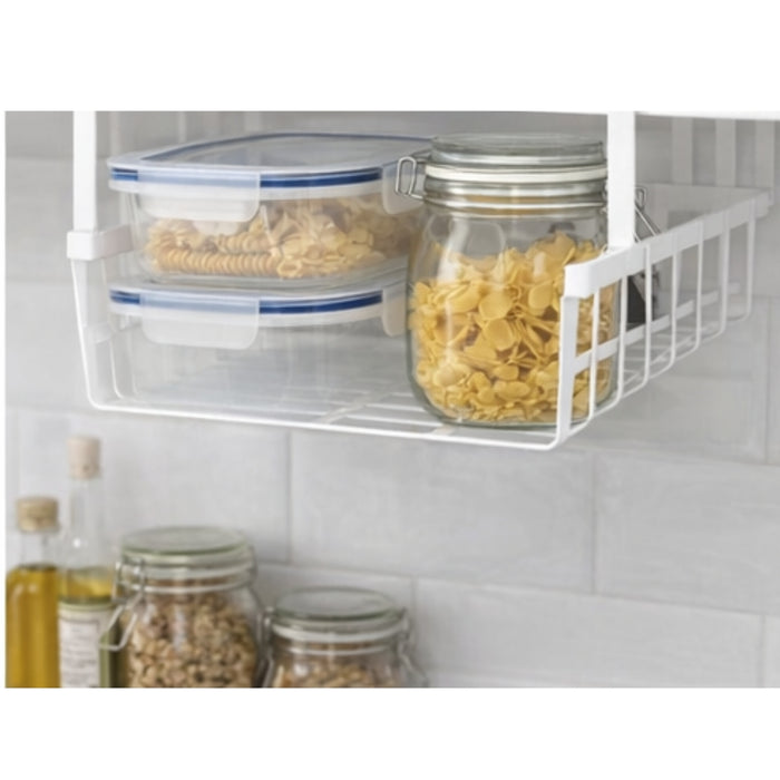 IKEA Kitchen Storage Set - PÅLYCKE Clip-on Basket, IKEA 365+ Containers (3pack) & KORKEN Glass Jar