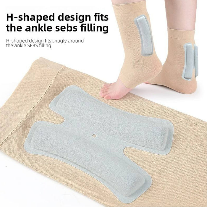 Digital Shoppy Heel Protectors for Bursitis Relief Washable Achilles Tendon Support Sleeve Compression Heel Sleeves Heel Socks