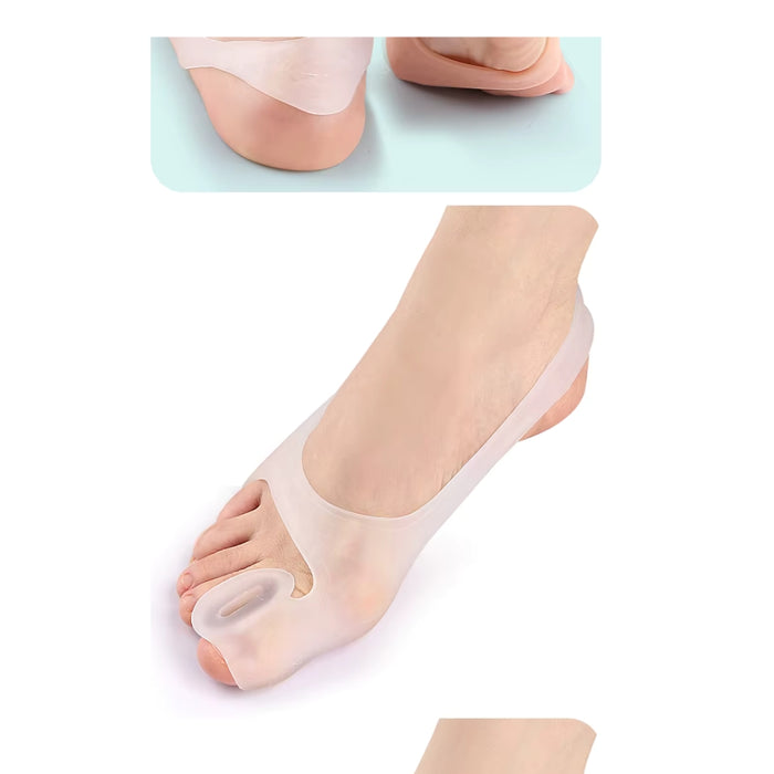 Digital Shoppy   Bunion Corrector for Women & Men Big Toe Straightener Bunion Brace for Bunion Pain Relief (Transparent)