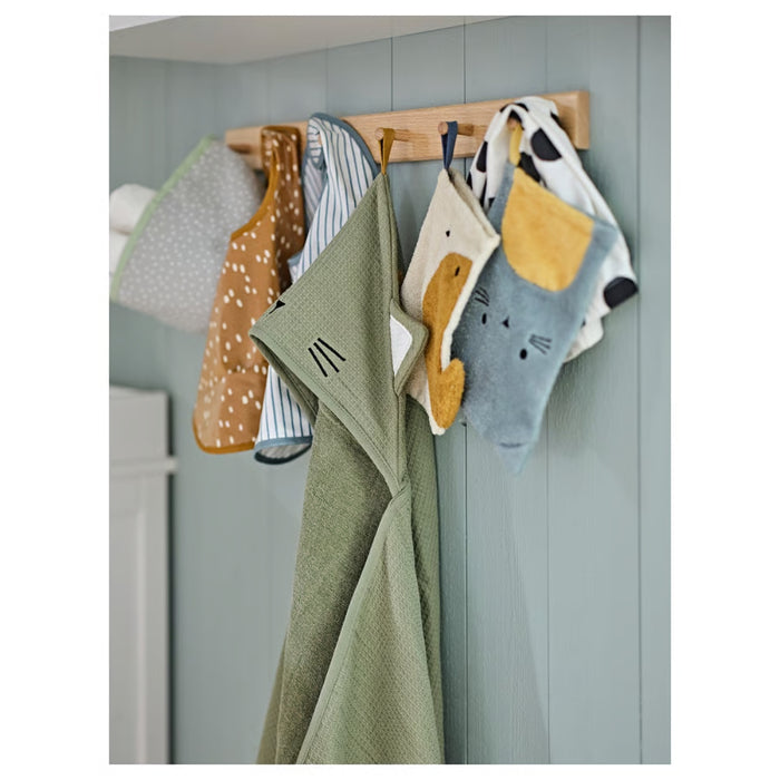 IKEA GULDVÄVARE 14x22 cm bath glove, ideal for baby and adult skin