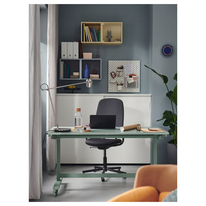 IKEA SKÅDIS Pegboard combination, white, 56x56 cm (22x22 ")