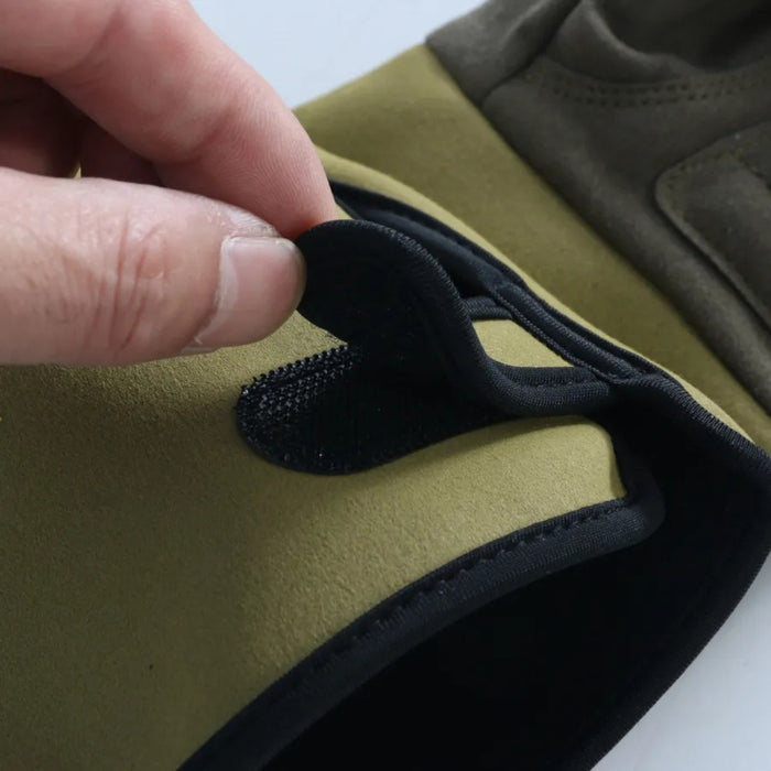 Digital Shoppy Green Safety Gloves – Durable, Long Cuff, Breathable Fit