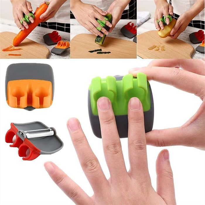 Digital Shoppy Palm Grip Vegetable & Fruit Peeler, Green – Swift Handheld Slicer