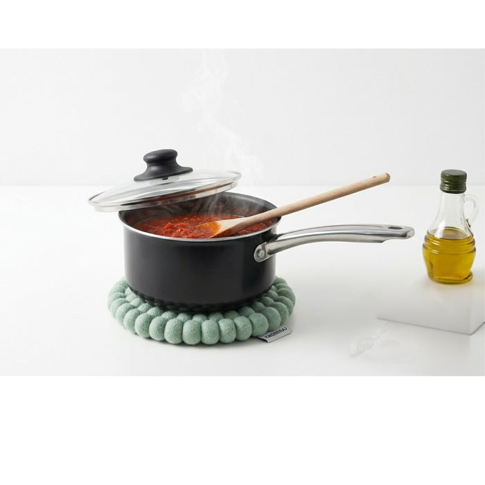 IKEA HEMLAGAD 2L Non-Stick Saucepan & KNORRHAJ Silicone Heat Protector Set