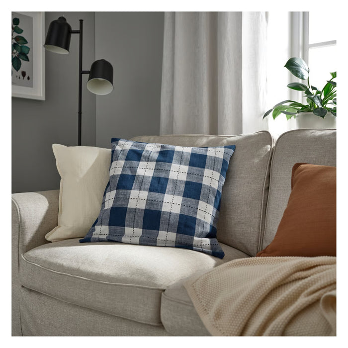 IKEA SVAMPFLY Cushion cover, dark blue, 50x50 cm
