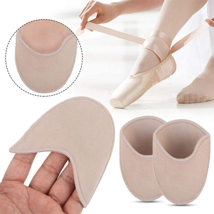 Digital Shoppy Factory Price Durable Fabric Covered Silicone Toe Cap Ballet Pointe Shoe Socks Pads Washable Toe Sleeve