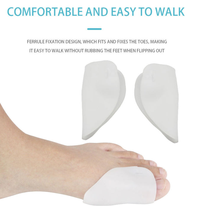 Digital Shoppy 1 Pair Pinky Toe Separator — Instant Relief for Bunion Pain | Upgraded Spreader for Men & Women