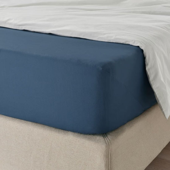 IKEA ULLVIDE Dark Blue 3-Piece Sheet Set