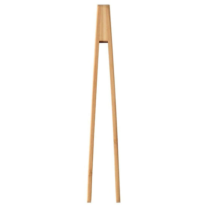 IKEA BLANDA MATT  Serving bowl, bamboo, 20 cm with OSTBIT Serving tong, bamboo