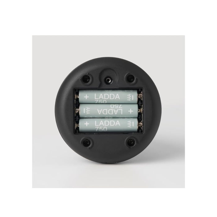 IKEA BJÖRKSPIREA LED decoration lighting, black tube-shaped with LED decoration lighting, battery-operated 11 c