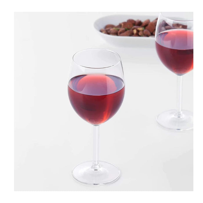 Ikea Luxury Wine Glass Set,30 cl & Stainless Steel Ice Bucket with Napkins