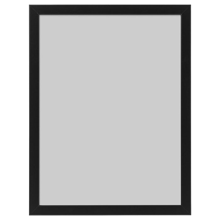 IKEA Wall decoration, green with  Frame, black, 30x40 cm