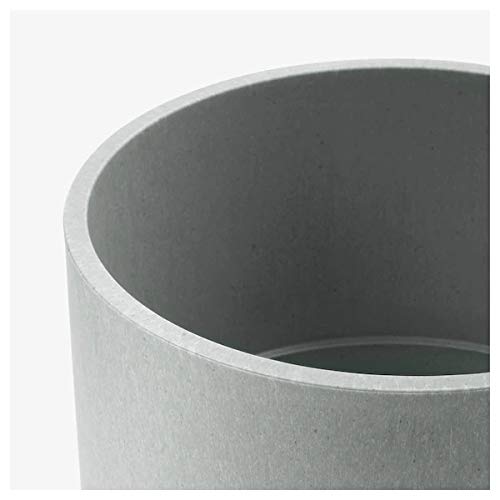 IKEA  Artificial potted plant, in/outdoor calathea, 15 cm (6 ") with Plant pot, in/outdoor grey, 15 cm