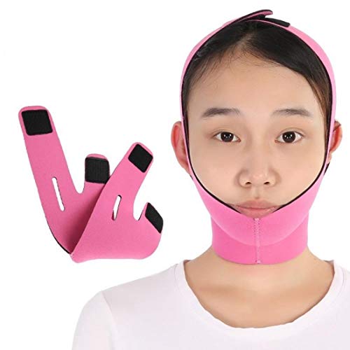 Digital Shoppy Face Slimming Bandage Belt Face-Lift Double Chin Skin Strap Women Anti Slimming Belt (A)