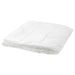 Folded IKEA SILVERTOPP  Duvet, Light Warm (White, 150x200 cm (59x79 )). Cozy and stylish bedding-00412614, 10424225 