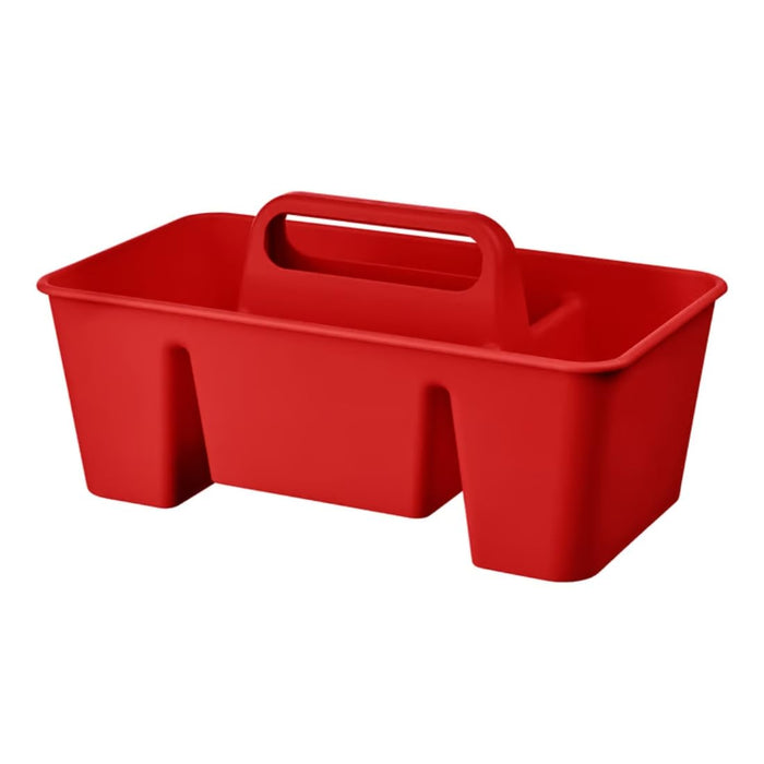 IKEA Desk Organiser combo Red, 32x18x16 cm and white, 18x17 cm