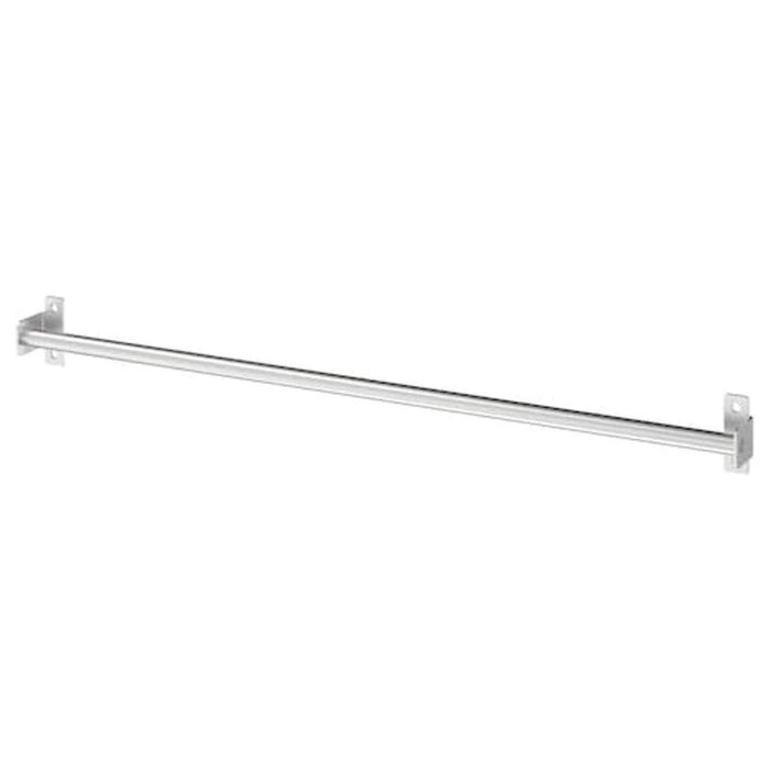 IKEA KUNGSFORS/GRILLTIDER Rail, stainless steel 56 cm with Tablet stand, stainless steel, 26x12 cm and Squeeze bottle, plastic/transparent330 ml