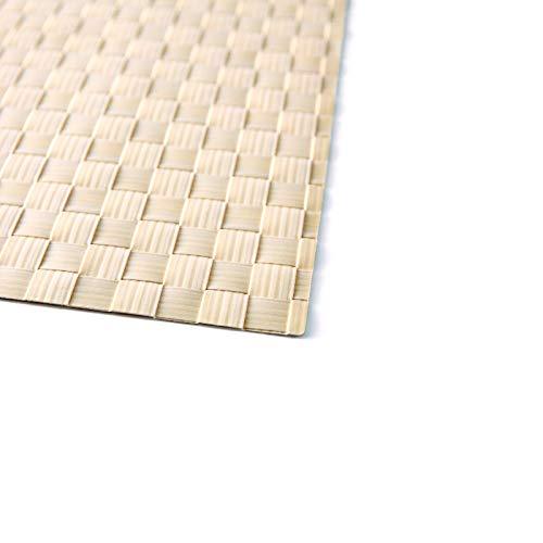 IKEA ORDENTLIG Place mat, off-white46x33 cm  4pack with Bowl, stoneware pink pack of 4 and  Deep plate, 20 cm pack of 6 Spoon, stainless steel, 19cm and Paper napkin, white30x30 cm