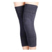 Dark gray knee-high socks on a white background