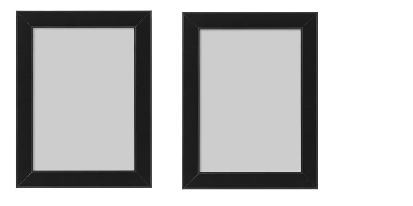 IKEA Frame, black, 13x18 cm With Adhesive hook for frame, White