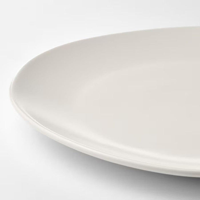 IKEA ÖMSESIDIG Plate, white, 25 cm with IKEA ÖMSESIDIG Plate, white, 25 cm