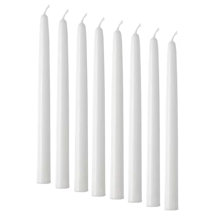 Digital Shoppy Warmly lit room with VINTERFINT White Candle, creating a serene atmosphere  50551872 