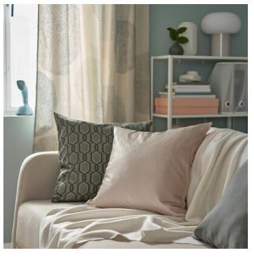 IKEA LAPPVIDE Cushion Cover, Light Beige, 50x50 cm
