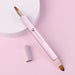 Digital Shoppy Retractable Lip Brush - Portable Nylon Bristle Makeup Brush for Precise Lipstick Application