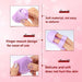 Purple silicone scrubber, 2pcs; mini finger glove with soft bristles – ergonomic mount, durable material, gentle on skin – ideal for face and baby bath – 860000022226113652836