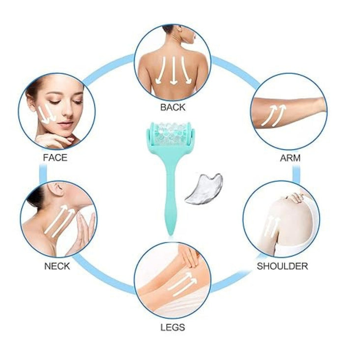 Digital Shoppy White Ice Roller – Facial Massage & Puffiness Relief Tool