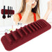 Portable silicone brush applicator for daily beauty routine and travel use.