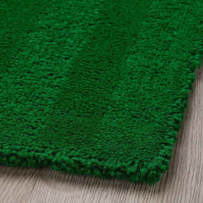 IKEA LANDSVÄG - rug Carpet, short pile, green,60x90 cm